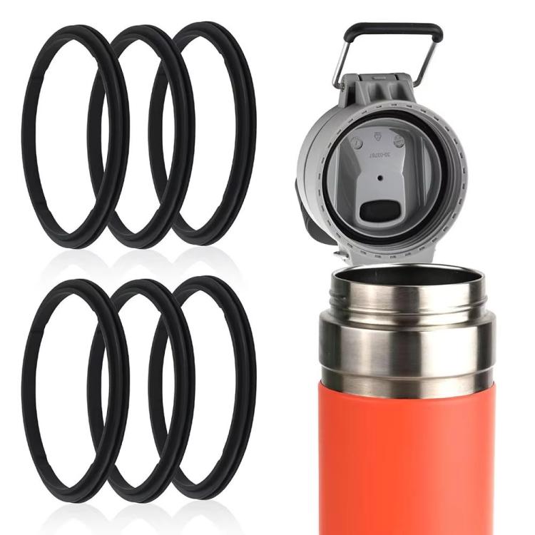 Guarnizione di tenuta in silicone a prova di perdite per bottiglia Stanley Quick Flip Go da 24-36 oz (4 pezzi).