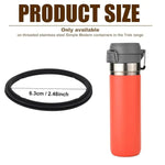 Guarnizione di tenuta in silicone a prova di perdite per bottiglia Stanley Quick Flip Go da 24-36 oz (4 pezzi).