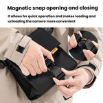 Custodia per fotocamera mirrorless DSLR compatta Cwatcun D258, borsa per fotografia all'aperto, D258