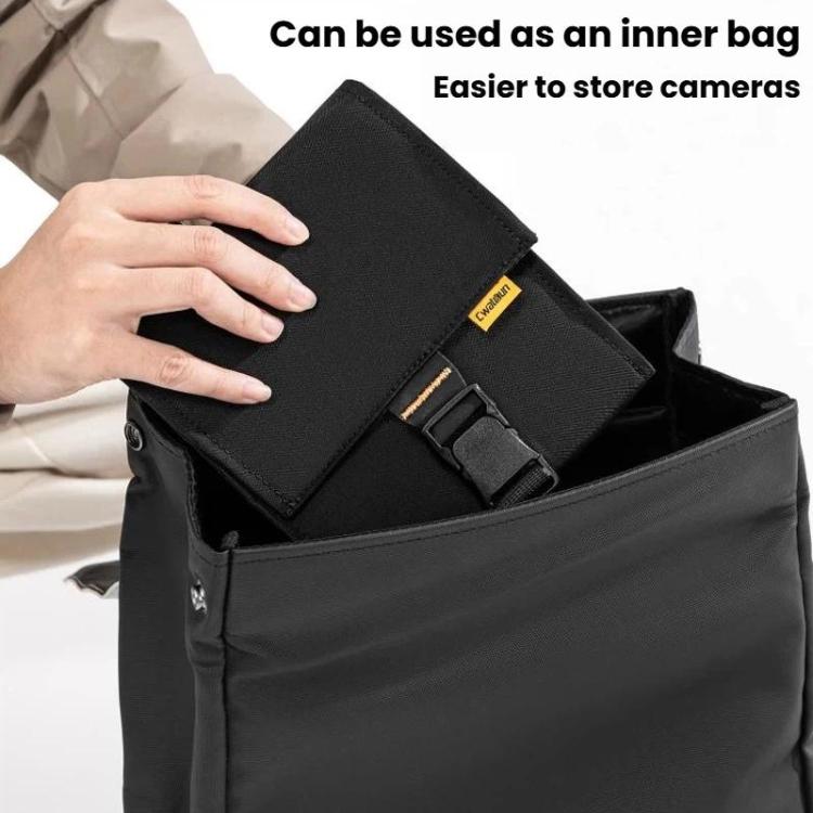 Custodia per fotocamera mirrorless DSLR compatta Cwatcun D258, borsa per fotografia all'aperto, D258