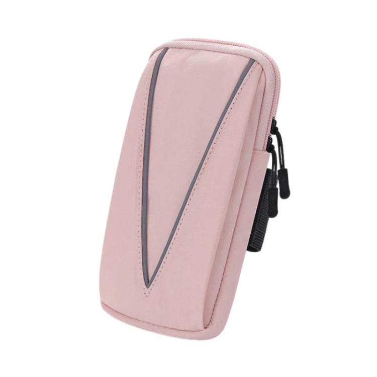 Fascia da braccio impermeabile e riflettente per la corsa, sport all'aria aperta e borsa per telefono.