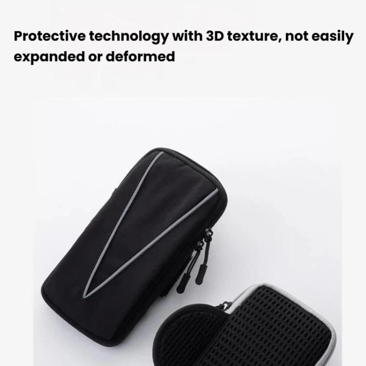 Fascia da braccio impermeabile e riflettente per la corsa, sport all'aria aperta e borsa per telefono.