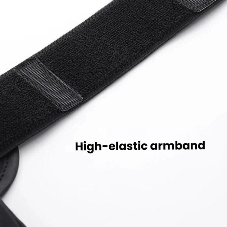 Fascia da braccio impermeabile e riflettente per la corsa, sport all'aria aperta e borsa per telefono.