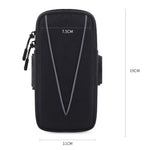 Fascia da braccio impermeabile e riflettente per la corsa, sport all'aria aperta e borsa per telefono.