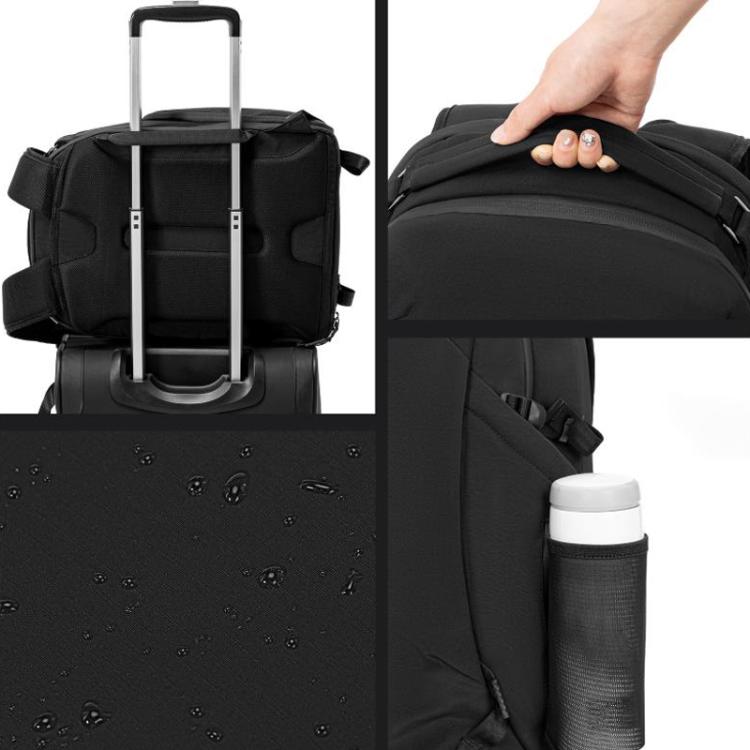 Borsa fotografica media Cwatcun D248, impermeabile, ad alta capacità, per fotocamere DSLR digitali.