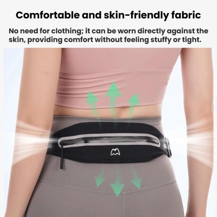 Marsupio OUDU leggero, impermeabile e riflettente per uomo e donna, borsa portatile per cellulare da esterno.