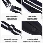 Marsupio OUDU leggero, impermeabile e riflettente per uomo e donna, borsa portatile per cellulare da esterno.