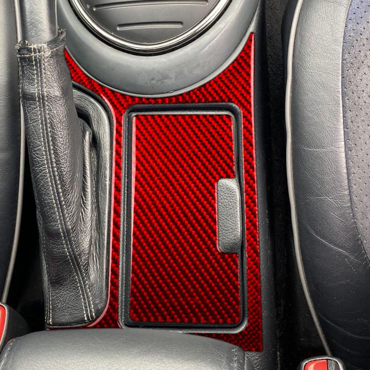 Set 2 adesivi portabicchieri per Lexus IS300 guida destra