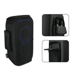 Custodia in rete di nylon per altoparlante JBL Partybox Stage 320, migliorata, con doppie tasche laterali., Upgraded Cover