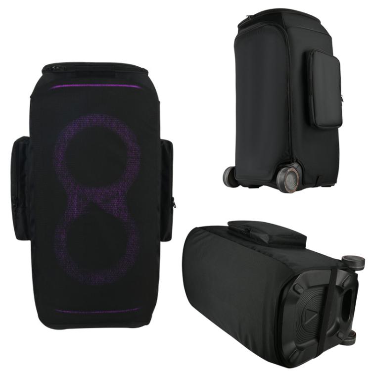 Custodia in rete di nylon per altoparlante JBL Partybox Stage 320, migliorata, con doppie tasche laterali., Upgraded Cover