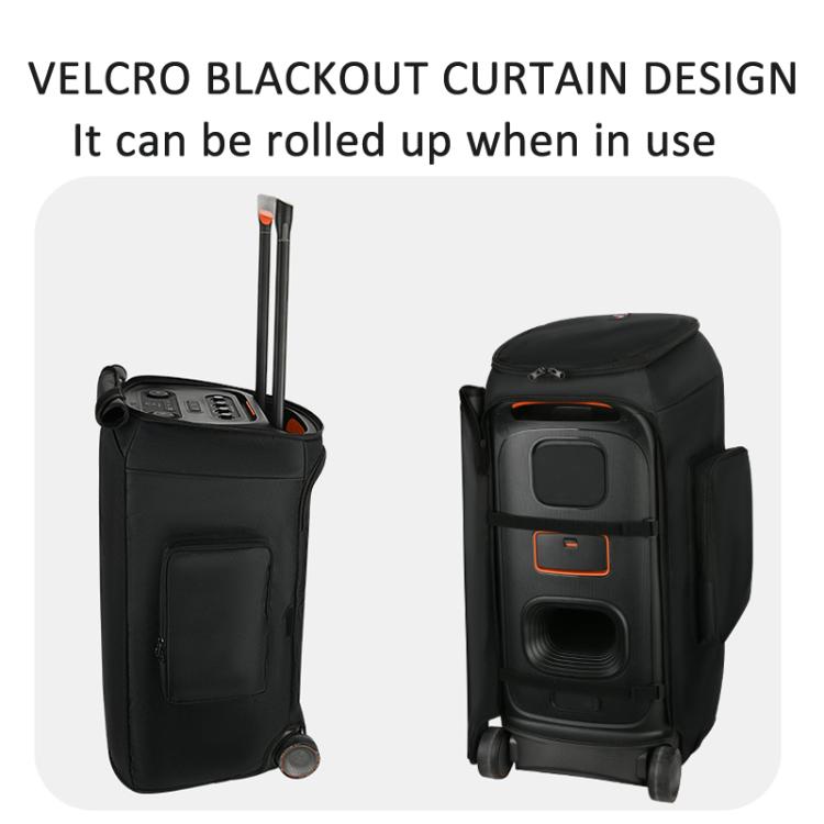 Custodia in rete di nylon per altoparlante JBL Partybox Stage 320, migliorata, con doppie tasche laterali., Upgraded Cover