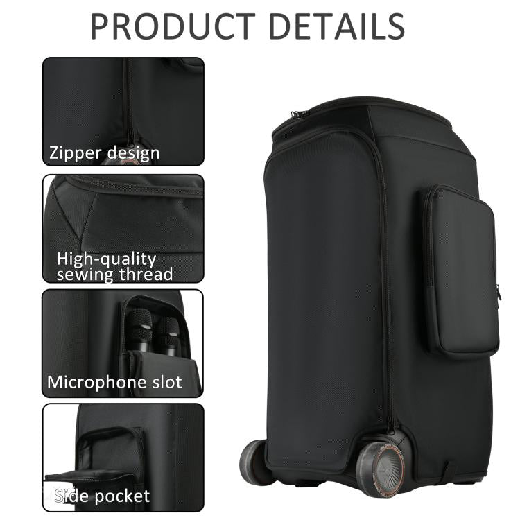 Custodia in rete di nylon per altoparlante JBL Partybox Stage 320, migliorata, con doppie tasche laterali., Upgraded Cover