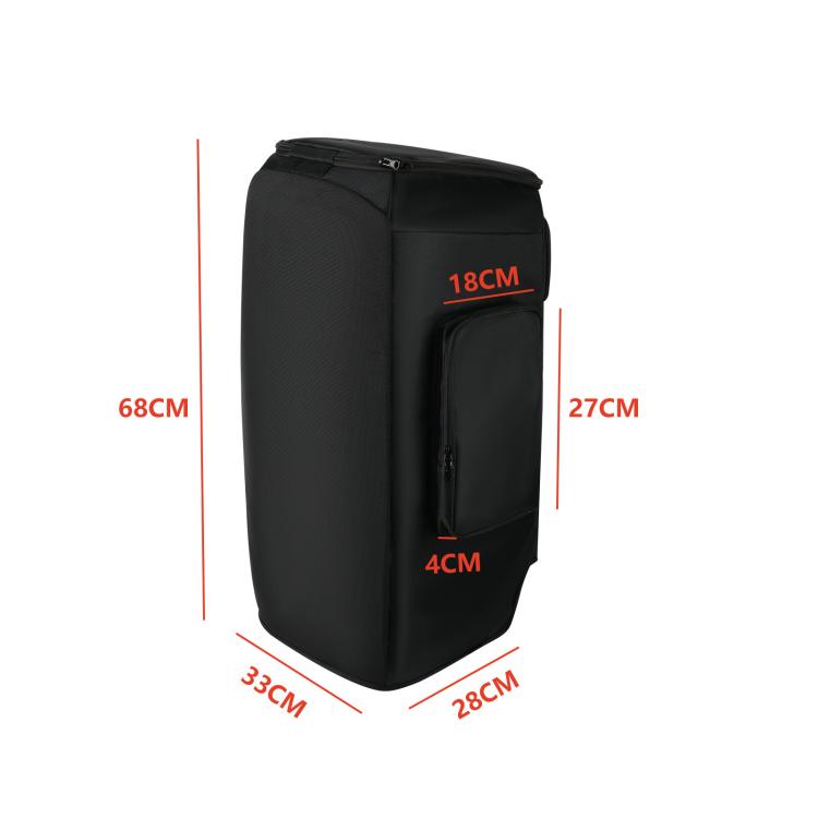 Custodia in rete di nylon per altoparlante JBL Partybox Stage 320, migliorata, con doppie tasche laterali., Upgraded Cover