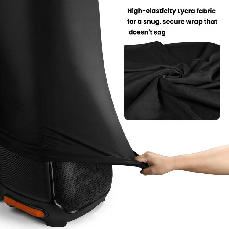 Copertura antipolvere in lycra elasticizzata per altoparlanti JBL PartyBox 710/720, giacca in spandex elasticizzato.