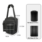 Borsa a tracolla per altoparlanti Bose S1 Pro e S1 Pro+ con doppia tasca., Crossbody Bag