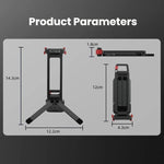 Supporto per treppiede magnetico a sgancio rapido con moschettone per DJI Osmo Action 3 / 4 / 5 Pro, AC5027