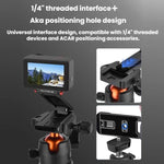 Supporto per treppiede magnetico a sgancio rapido con moschettone per DJI Osmo Action 3 / 4 / 5 Pro, AC5027