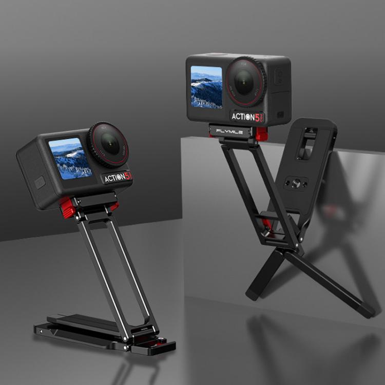 Supporto per treppiede magnetico a sgancio rapido con moschettone per DJI Osmo Action 3 / 4 / 5 Pro, AC5027