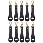 10 clip in pelle per cappello, gancio per bagaglio, clip minimalista anti-smarrimento per cappello