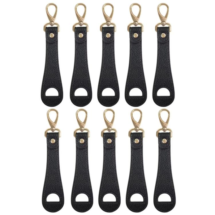 10 clip in pelle per cappello, gancio per bagaglio, clip minimalista anti-smarrimento per cappello
