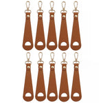 10 clip in pelle per cappello, gancio per bagaglio, clip minimalista anti-smarrimento per cappello