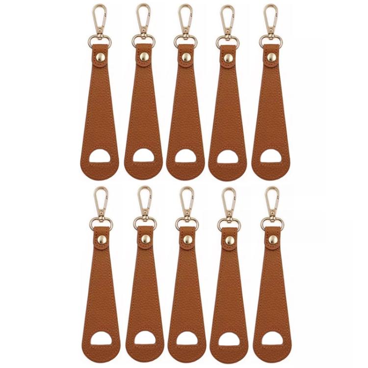 10 clip in pelle per cappello, gancio per bagaglio, clip minimalista anti-smarrimento per cappello