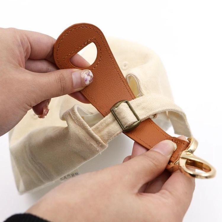 10 clip in pelle per cappello, gancio per bagaglio, clip minimalista anti-smarrimento per cappello