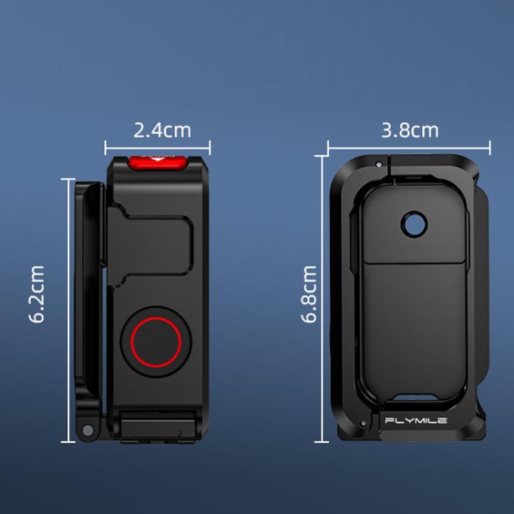 Per DJI Osmo Nano Flymile Staffa di espansione magnetica con gabbia metallica e telaio protettivo, ON014
