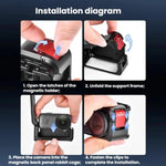 Per DJI Osmo Nano Flymile Staffa di espansione magnetica con gabbia metallica e telaio protettivo, ON014