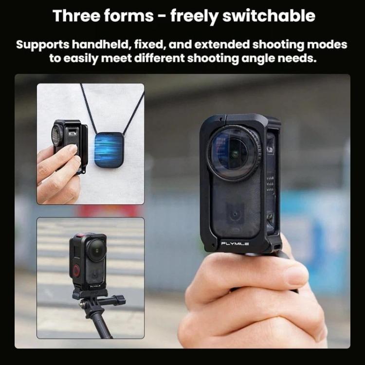 Per DJI Osmo Nano Flymile Staffa di espansione magnetica con gabbia metallica e telaio protettivo, ON014