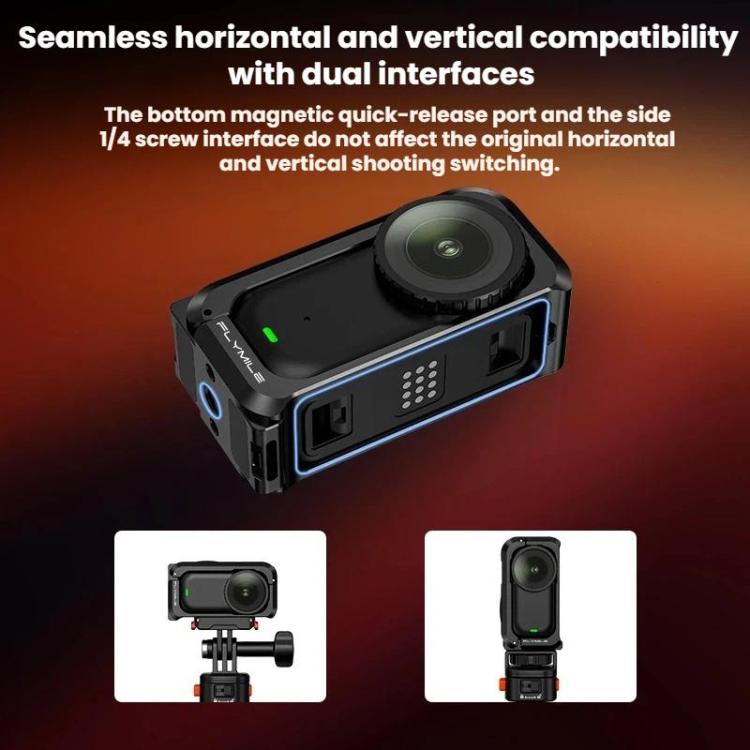 Telaio di estensione per custodia protettiva in metallo per DJI Osmo Nano Flymile., ON015
