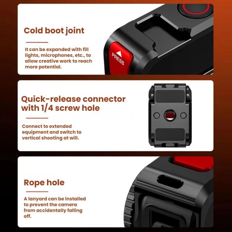 Telaio di estensione per custodia protettiva in metallo per DJI Osmo Nano Flymile., ON015
