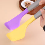 Spatola in silicone spessa e resistente al calore, grande, ideale per spalmare burro, panna e marmellata, con foro a gancio.