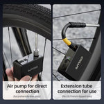 Mini pompa gonfiabile portatile ad alta pressione per bici elettrica senza spazzole con display, AM6pro