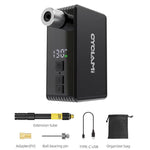 Mini pompa gonfiabile portatile ad alta pressione per bici elettrica senza spazzole con display, AM6pro