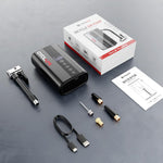 Mini pompa ad aria elettrica portatile per bicicletta con display digitale., Z5L