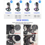 Leva cambio CYCLAMI in fibra di carbonio per bici da strada, deragliatore posteriore in ceramica con puleggia grande, For Shimano 8000 / 8020 / 8050 / 8070 / 8170 / 9100 / 9150 / 9170, For Shimano R7000, For Shimano 5800 / 5700                         ...