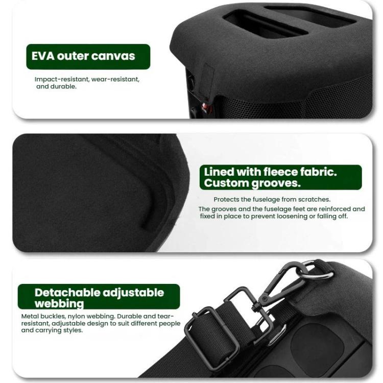 Custodia protettiva in EVA con tracolla per altoparlante Bose S1 Pro+, EVA Carrying Case