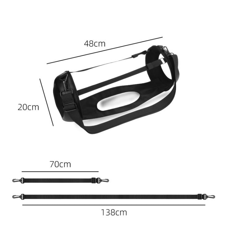 Per altoparlante JBL Boombox 3, tracolla portatile, custodia in PU per un facile trasporto., Carrying Sling