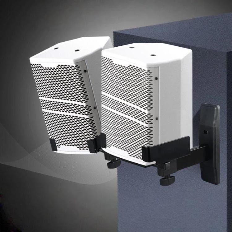 Supporto per altoparlanti da parete ad angolazione regolabile, staffa per monitor audio surround., LKT-383, LKT-383S