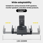 Supporto per altoparlanti da parete ad angolazione regolabile, staffa per monitor audio surround., LKT-383, LKT-383S
