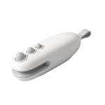 Mini sigillatrice magnetica ricaricabile per alimenti con porta Type-C, doppia modalità per sigillare e aprire sacchetti, White, Blue