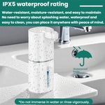 Dispenser di sapone elettrico intelligente con sensore, da parete., White Foam Version, White Dropper Version, Black Foam Version, Black Dropper Version