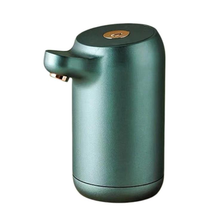 Pompa automatica per bottiglie d'acqua con spia luminosa e dispenser d'acqua ricaricabile tramite USB per casa e ufficio.
