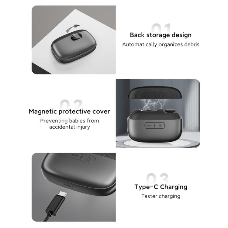 Tagliaunghie elettrico multifunzione 3 in 1 con lima integrata