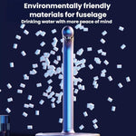 Distributore d'acqua automatico portatile a bassa rumorosità per acqua in bottiglia, con pompa elettrica ricaricabile intelligente.