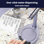 Distributore d'acqua automatico portatile a bassa rumorosità per acqua in bottiglia, con pompa elettrica ricaricabile intelligente.