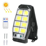 Lampada solare da parete impermeabile con sensore movimento