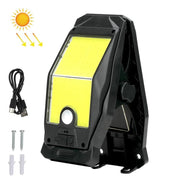 Lampada solare da parete impermeabile con sensore movimento