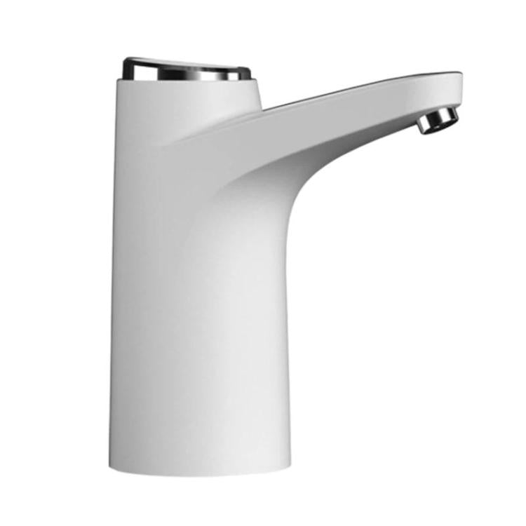 Pompa dell'acqua elettrica domestica per barili con ricarica wireless e rubinetto per riempire l'acqua.